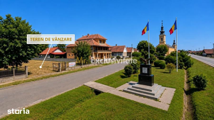 Teren de 2800 mp, în Doba