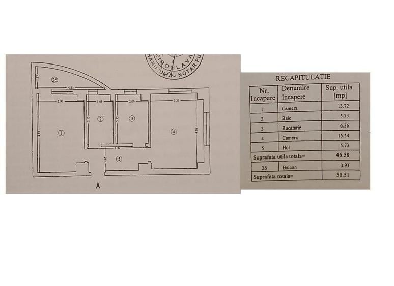 Apartament 2 camere Cug , loc parcare intabulat Cod:163149 - 4