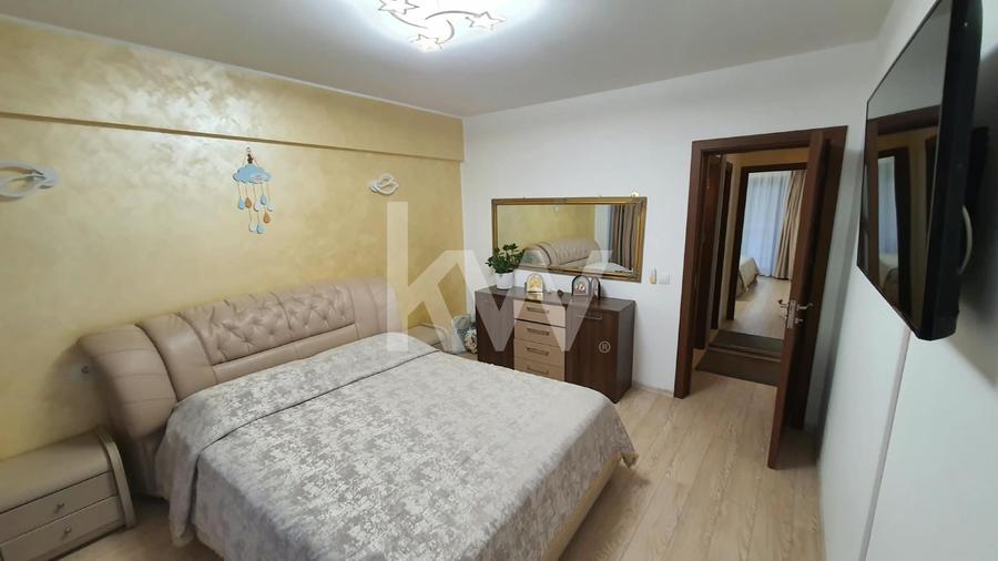 Apartament cu 3 camere semidecomandat, mobilat în Valea Lupului