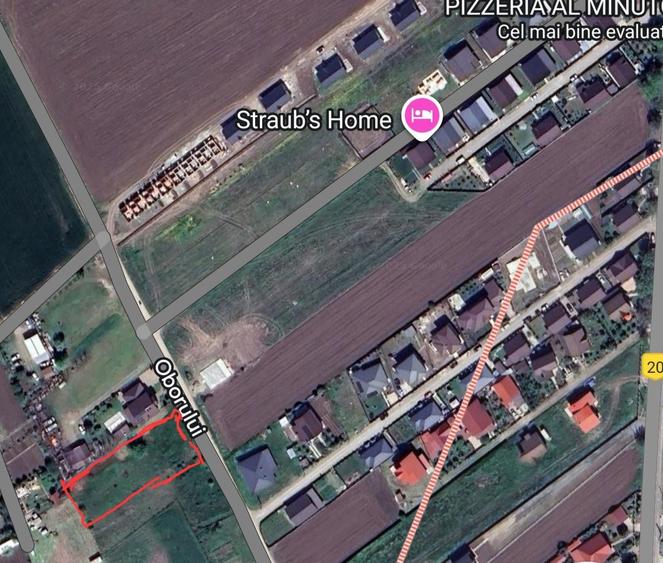 Teren de 1900 mp, în Holboca