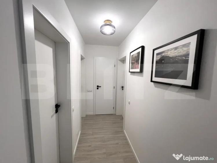 Apartament lux cu 3 camere, birou set up, 60 mp, zona Horea - 2
