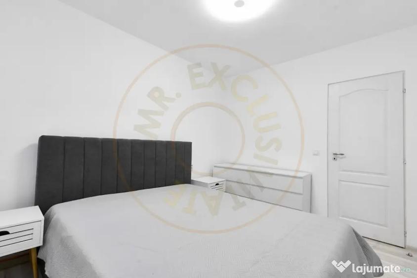 Apartament cu 3 camere semidecomandat, mobilat în Găvana