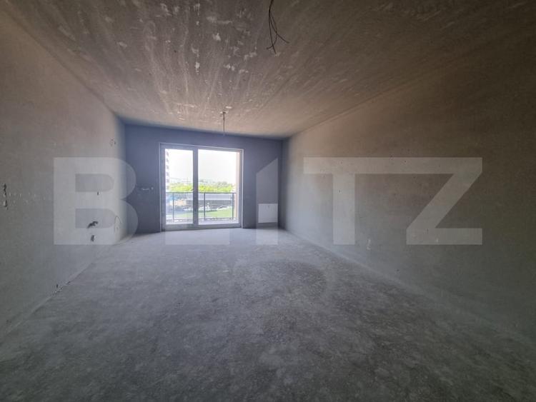Apartament 2 camere, semifinisat, 46 mp, zona BMW - 1