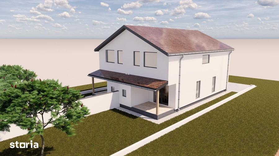 Duplex 4 camere, 100 mp utili, 10 mp terasa, 305 mp teren - Sag - 4