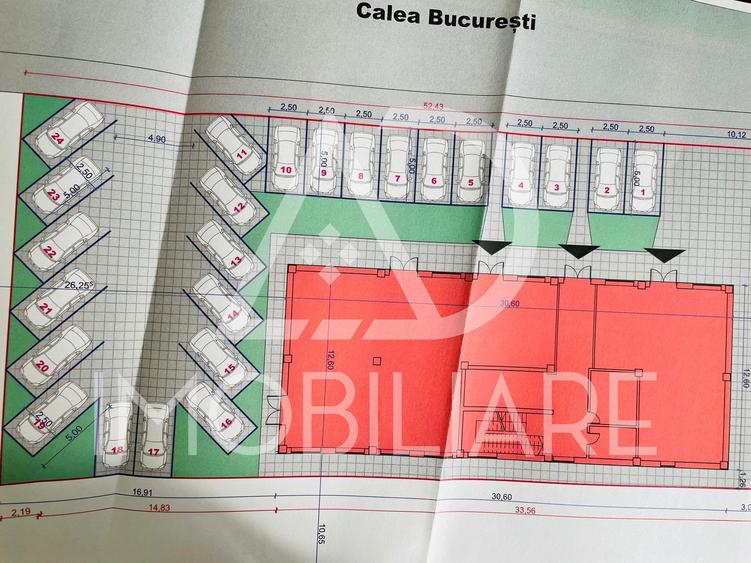 Spațiu comercial, de 320 mp, în Exterior Nord