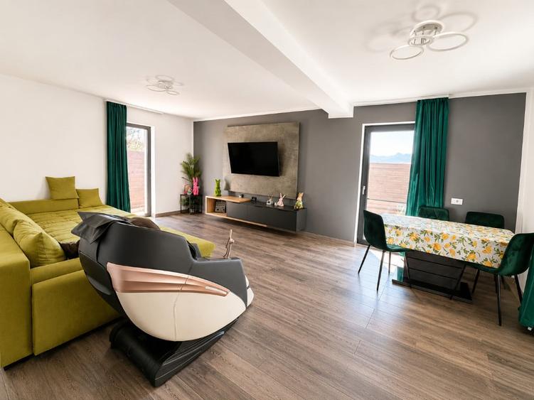 Casă cu 4 camere cu Teren 500 Mp în Tărlungeni