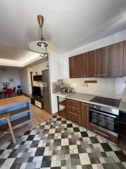 Apartament cu 2 camere decomandat, mobilat în Herăstrău