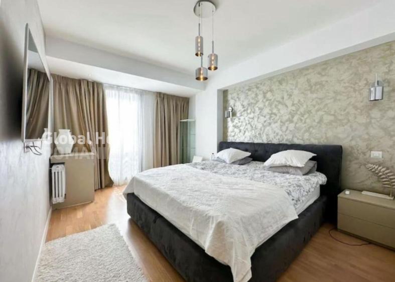 Apartament cu 4 camere decomandat, mobilat în Herăstrău