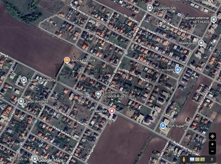 Teren Construcții intravilan de 609 mp, în Dumbrăvița