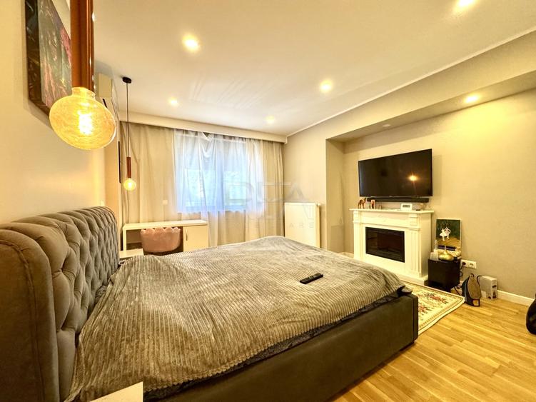 Apartament cu 3 camere semidecomandat în Băneasa