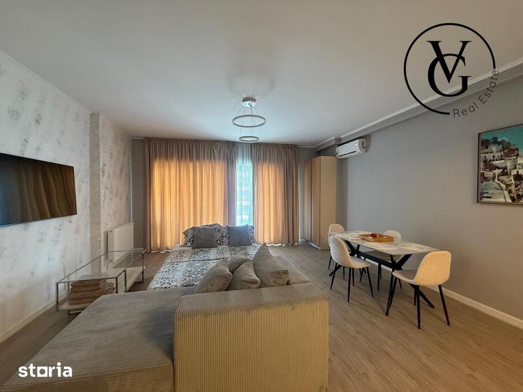 Apartament cu 2 camere semidecomandat în Nord