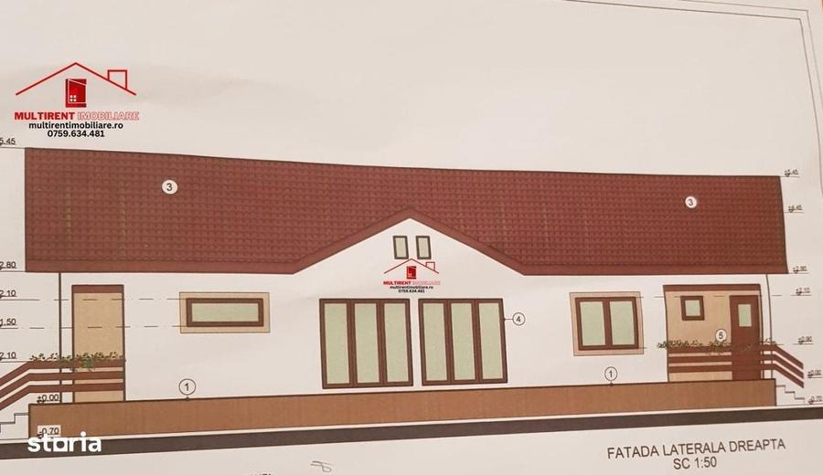 Casă cu 4 camere în Babadag