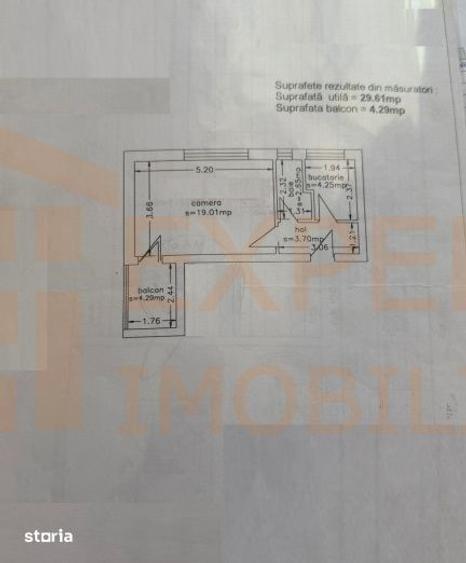 Apartament cu 2 camere semidecomandat, mobilat în Tomis I