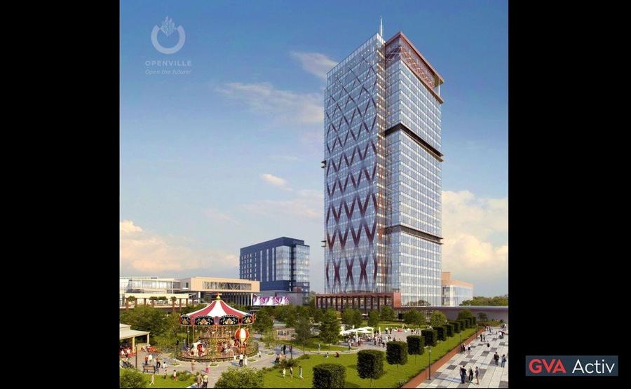 Birou, de 130,000 mp, în Central