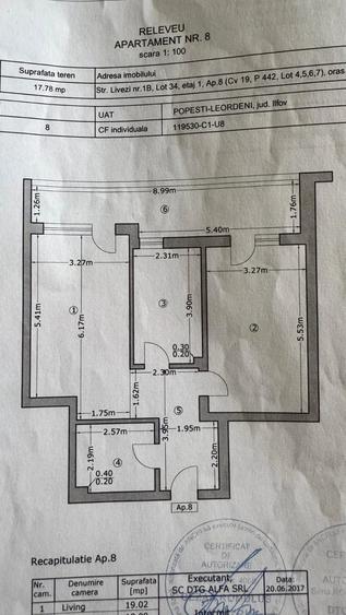 inchiriez apartament 2 camere in Popesti Leordeni - 1