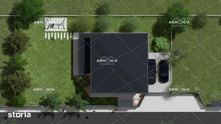 Ansamblu privat de case premium in Sanmartin | Strada privata | - 3