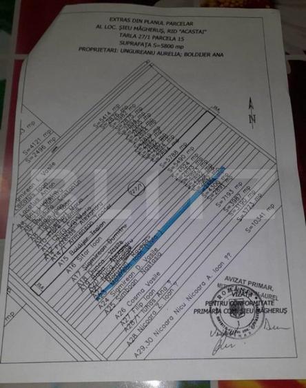 Teren de 2500 mp, în Central