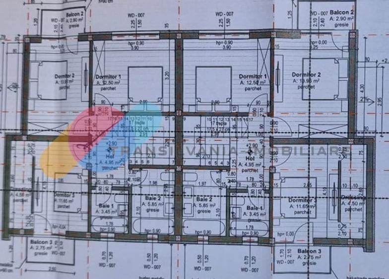 Duplex cu 4 camere cu Canalizare în Dezmir