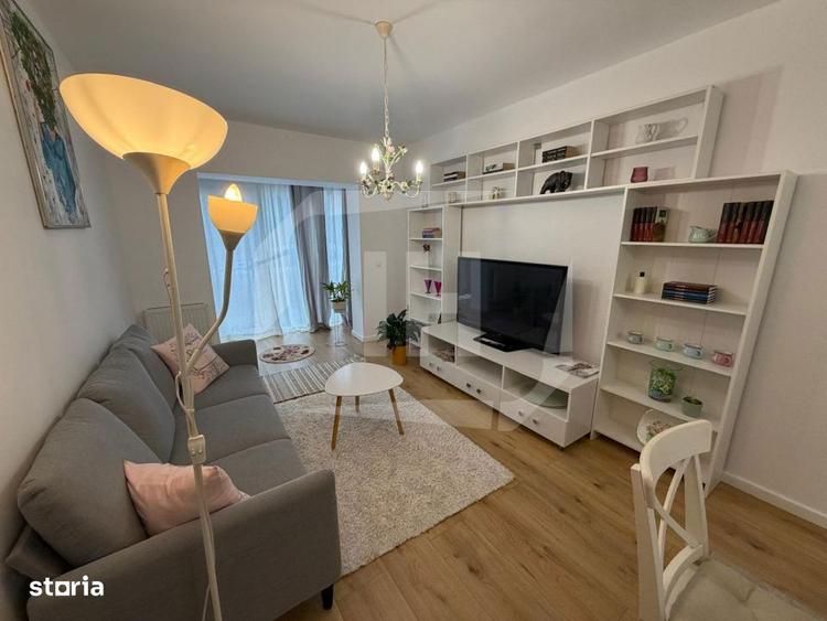 Apartament cu 3 camere, mobilat în Bună Ziua
