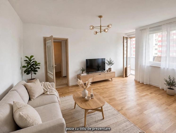 Apartament cu 2 camere semidecomandat în Ștefan cel Mare