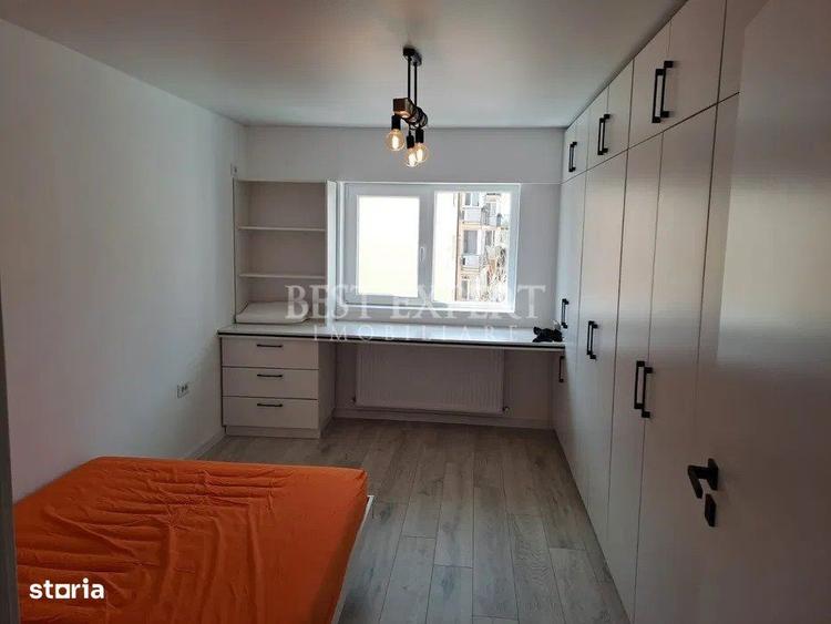 Apartament cu 3 camere, mobilat în Central