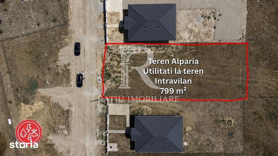 Teren Intravilan | 799 mp | Toate Utilita?ile la Teren | Alparea - 2