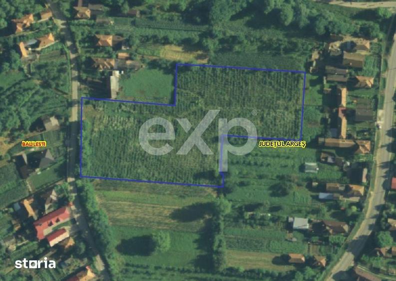 Teren de 9464 mp, în Bălilești