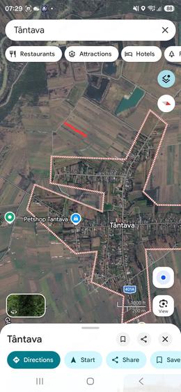 Teren de 2500 mp, în Grădinari