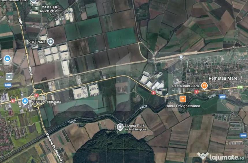 Teren de 17400 mp, în Remetea Mare