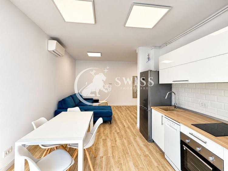 Apartament cu 2 camere semidecomandat, mobilat în Zorilor