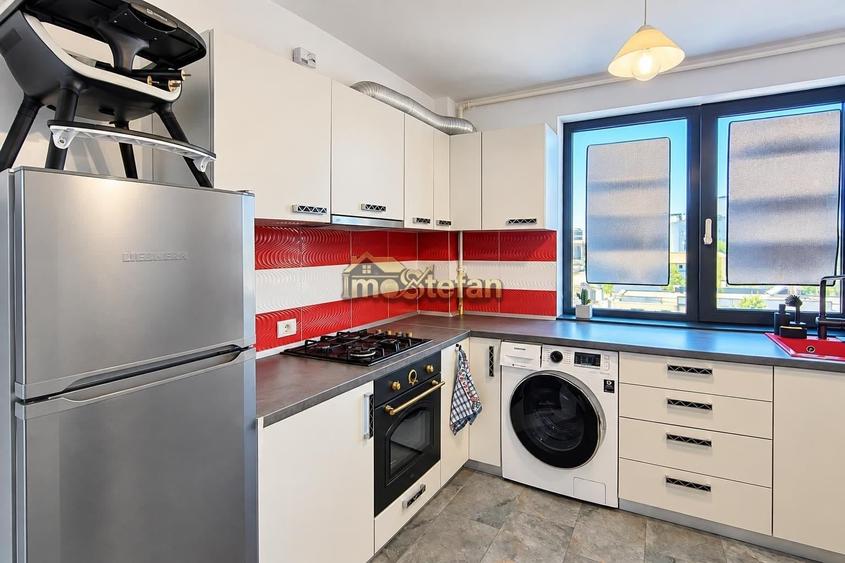 Apartament cu 2 camere semidecomandat în Năvodari