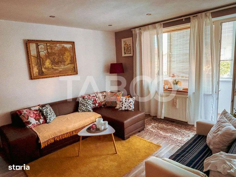 Apartament cu 2 camere semidecomandat, mobilat în Terezian