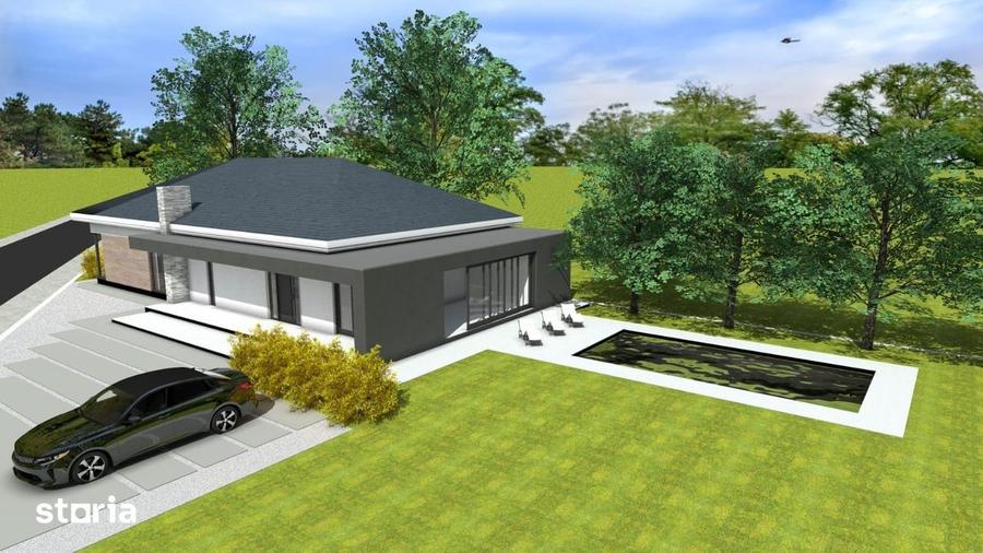 Casă cu 4 camere cu Teren 1680 Mp în 6 Vânători