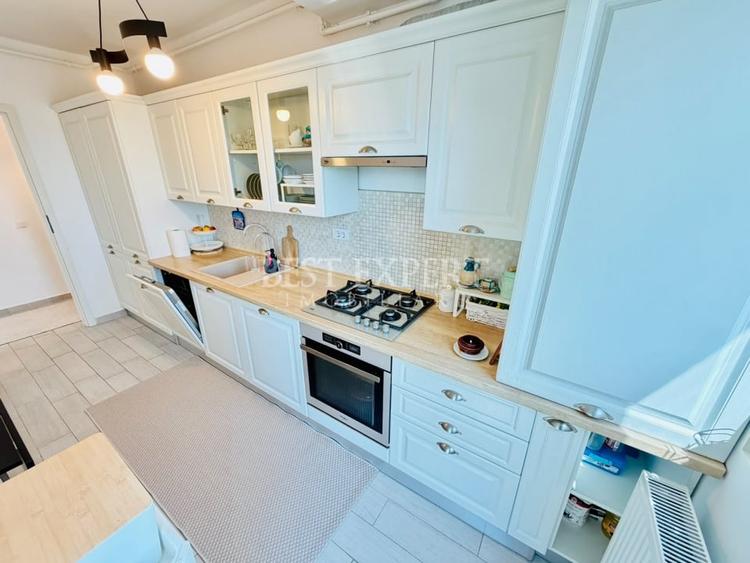 Apartament cu 3 camere decomandat, mobilat în Theodor Pallady