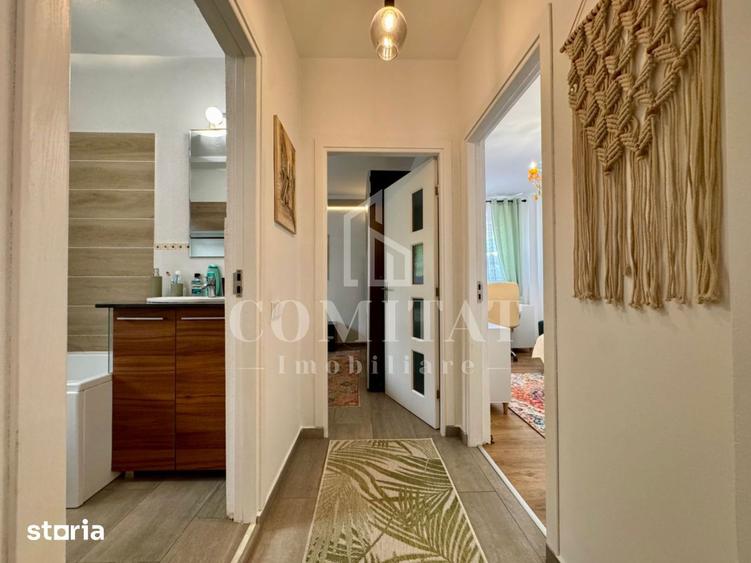 Apartament cu 3 camere, mobilat în Bună Ziua
