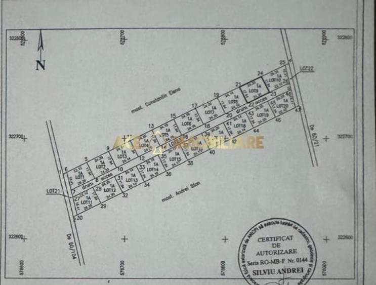 Teren Construcții intravilan de 434 mp, în Bragadiru