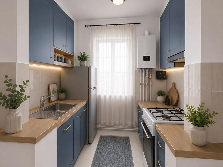 Apartament cu 2 camere circular, mobilat în Ultracentral
