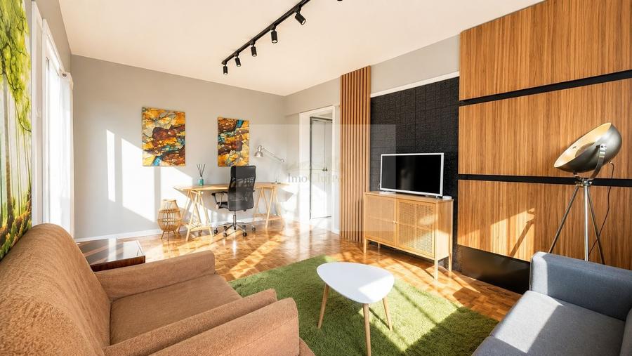 Apartament cu 2 camere semidecomandat, mobilat în Grigorescu