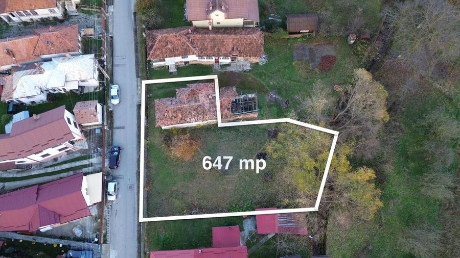 Casă individuală cu 2 camere cu Teren 647 Mp în Lerești