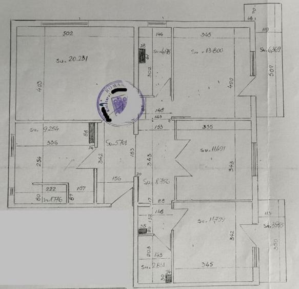 Apartament cu 4 camere decomandat, mobilat în Central