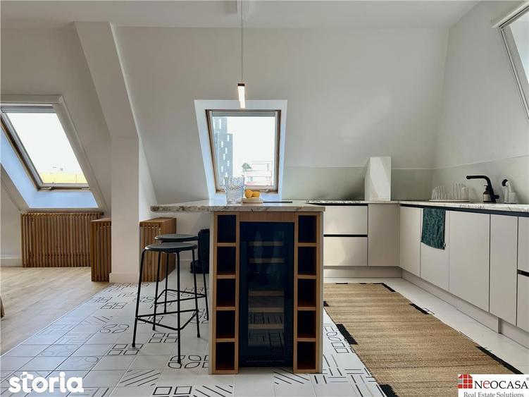 Apartament superb cu rooftop privat, la cativa pasi de parcul Herastra - 1