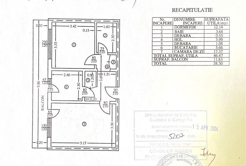 Apartament cu 2 camere decomandat, mobilat în Vest