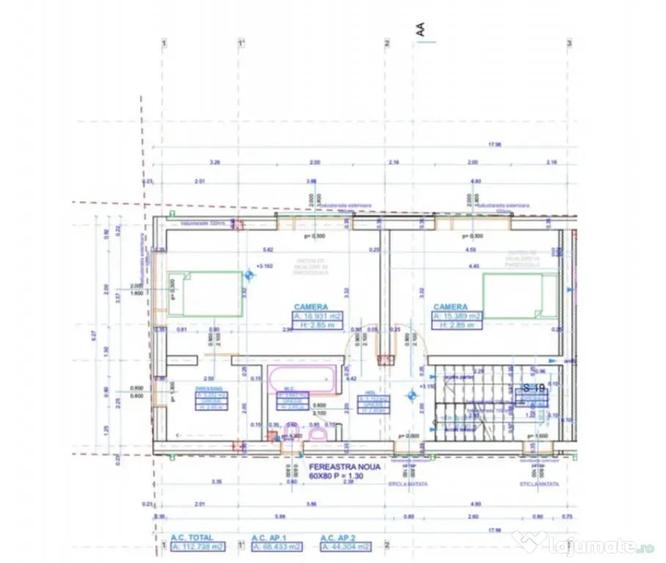 Casă cu 3 camere cu Teren 250 Mp în Dâmbul Rotund
