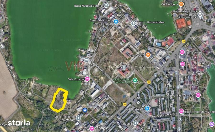 Teren de 14000 mp, în Central