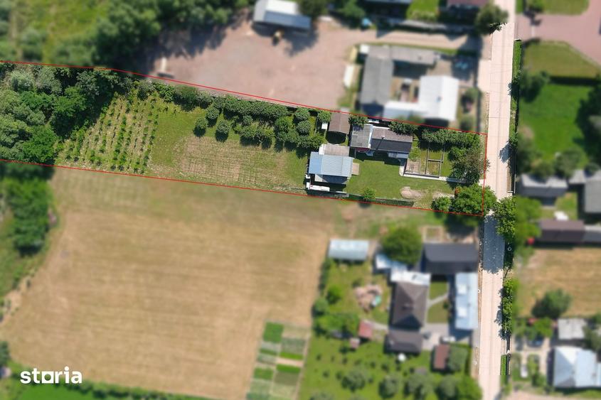 Casă cu 2 camere cu Teren 2500 Mp în Voitinel