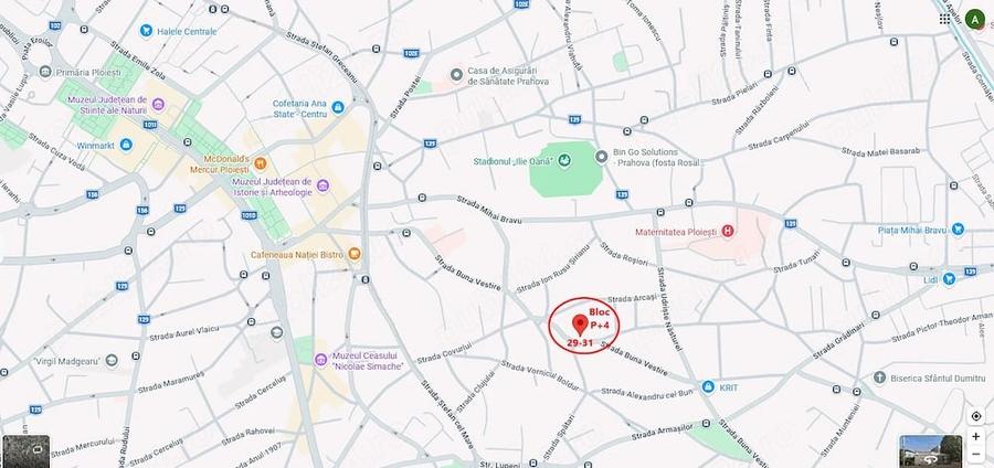 Apartament cu 2 camere decomandat în Mihai Bravu