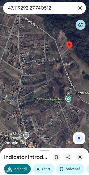 Teren de 656 mp, în Tomești