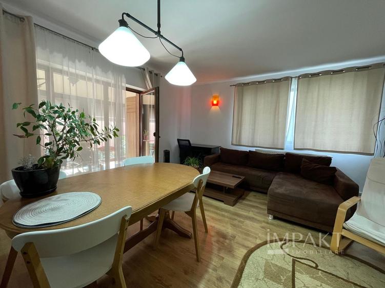 Apartament cu 2 camere, mobilat în Bună Ziua