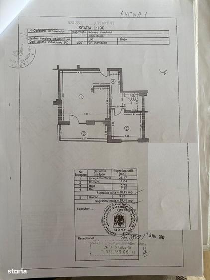 Apartament cu 2 camere în Albert