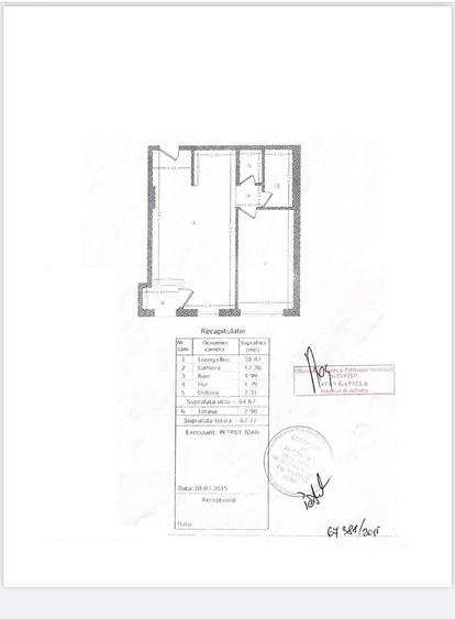Apartament cu 2 camere semidecomandat, mobilat în Herăstrău